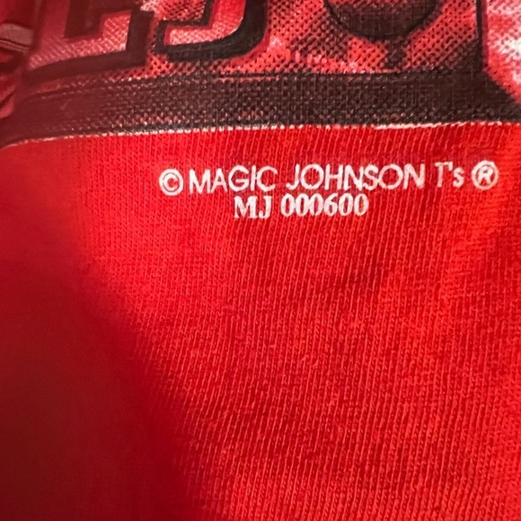 Vintage Single Stitch Chicago Bulls Tee Size XL Made In USA Retro Basketball - Picture 6 of 9